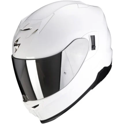 Casque Scorpion Exo-520 Evo Air Solid Blanc